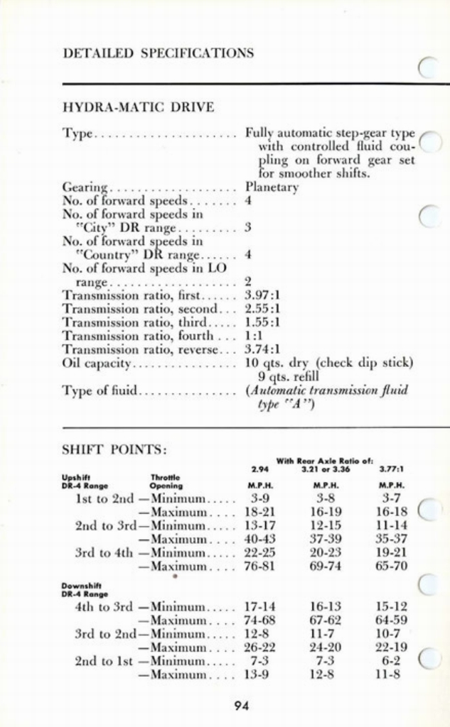 1960 Cadillac Salesmans Data Book Page 13